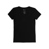 Ethika - Black | Womens V-neck Tee-Tanks & Tees-Gentleman.Clothing