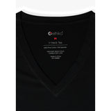 Ethika - Black | Womens V-neck Tee-Tanks & Tees-Gentleman.Clothing