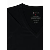 Ethika - Black | Womens V-neck Tee-Tanks & Tees-Gentleman.Clothing