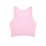 Ethika - Blush | Womens Ribbed Crop Tank-Tanks & Tees-Gentleman.Clothing
