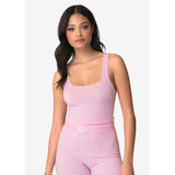 Ethika - Blush | Womens Ribbed Crop Tank-Tanks & Tees-Gentleman.Clothing