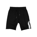 Ethika - Bomber Black | Mens Raw Edge Short-Shorts-Gentleman.Clothing
