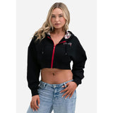 Ethika - Bound By Love | Womens Crop Zip Hoodie-Jackets-Gentleman.Clothing