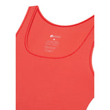 Ethika - Coral | Womens Ribbed Crop Tank-Tanks & Tees-Gentleman.Clothing