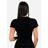 Ethika - Dannylux - Mariposa - Black | Womens Baby Tee-Tanks & Tees-Gentleman.Clothing