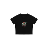 Ethika - Dannylux - Mariposa - Black | Womens Baby Tee-Tanks & Tees-Gentleman.Clothing