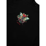 Ethika - Dannylux - Mariposa - Black | Womens Baby Tee-Tanks & Tees-Gentleman.Clothing