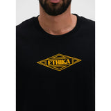 Ethika - Dimante Crest | Mens Graphic Tee-Tanks & Tees-Gentleman.Clothing