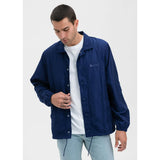 Ethika - Navy | Mens Coach Jacket-Jackets-Gentleman.Clothing