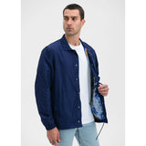 Ethika - Navy | Mens Coach Jacket-Jackets-Gentleman.Clothing