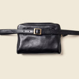Fanny Pack Black-Dopp Toiletry Bag-Gentleman.Clothing
