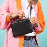 Fanny Pack Black-Dopp Toiletry Bag-Gentleman.Clothing