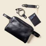 Fanny Pack Black-Dopp Toiletry Bag-Gentleman.Clothing