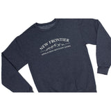 Frontier Crewneck Sweater (Navy)-Sweater-Gentleman.Clothing