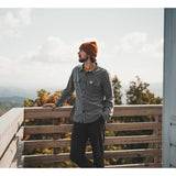 Functional Flannel (Stealth)-Shirts & Tops-Gentleman.Clothing