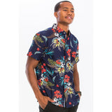 Garden Serenade Hawaiian Short Sleeve Shirt-hawaiian-Gentleman.Clothing