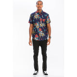 Garden Serenade Hawaiian Short Sleeve Shirt-hawaiian-Gentleman.Clothing