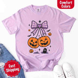 Halloween Cherries Comfort Colors Shirt – Trendy Pumpkin Tee-T-Shirt-Gentleman.Clothing