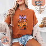 Halloween Cherries Comfort Colors Shirt – Trendy Pumpkin Tee-T-Shirt-Gentleman.Clothing