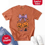 Halloween Cherries Comfort Colors Shirt – Trendy Pumpkin Tee-T-Shirt-Gentleman.Clothing