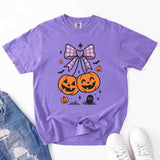 Halloween Cherries Comfort Colors Shirt – Trendy Pumpkin Tee-T-Shirt-Gentleman.Clothing
