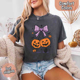 Halloween Cherries Comfort Colors Shirt – Trendy Pumpkin Tee-T-Shirt-Gentleman.Clothing