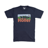 Holler Tee (Navy)-Shirts-Gentleman.Clothing