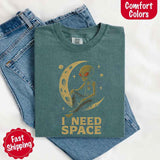 I Need Space Tee – Gothic Alternative Unisex Comfort Colors Shirt-T-Shirt-Gentleman.Clothing
