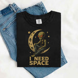 I Need Space Tee – Gothic Alternative Unisex Comfort Colors Shirt-T-Shirt-Gentleman.Clothing