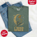 I Need Space Tee – Gothic Alternative Unisex Comfort Colors Shirt-T-Shirt-Gentleman.Clothing