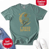 I Need Space Tee – Gothic Alternative Unisex Comfort Colors Shirt-T-Shirt-Gentleman.Clothing