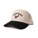 Kentucky Buck Hat ( Coal Black & Natural )-Hats-Gentleman.Clothing