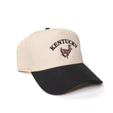 Kentucky Buck Hat ( Coal Black & Natural )-Hats-Gentleman.Clothing