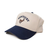 Kentucky Buck Hat ( Navy & Natural )-Hats-Gentleman.Clothing