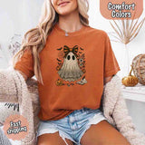 Lace Ghost Comfort Colors Halloween Shirt – Women’s Spooky Tee-T-Shirt-Gentleman.Clothing