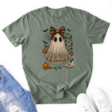Lace Ghost Comfort Colors Halloween Shirt – Women’s Spooky Tee-T-Shirt-Gentleman.Clothing
