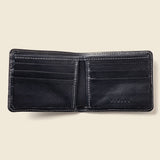 Large Billfold Wallet - Black-Large Bifold-Gentleman.Clothing