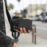 Large Billfold Wallet - Black-Large Bifold-Gentleman.Clothing