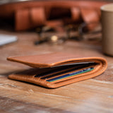 Large Billfold Wallet - Natural-Large Bifold-Gentleman.Clothing