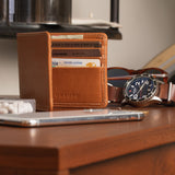 Large Billfold Wallet - Natural-Large Bifold-Gentleman.Clothing