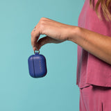 Leather Airpod Case - Cobalt-Small Leather Goods-Gentleman.Clothing