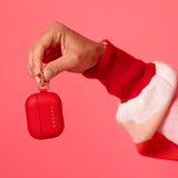 Leather Airpod Case - Red-Small Leather Goods-Gentleman.Clothing