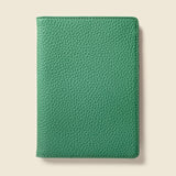 Leather Passport Wallet with RFID - Green-Small Leather Goods-Gentleman.Clothing