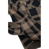 Legend Stretch Shacket (Wood / Anthracite)-Flannel-Gentleman.Clothing