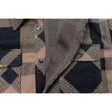 Legend Stretch Shacket (Wood / Anthracite)-Flannel-Gentleman.Clothing