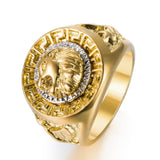 Lion Ring Championship Rings Men Gold Color Rings-Rings-Gentleman.Clothing