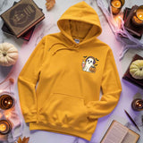Little Ghost Iced Coffee Hoodie – Cute Halloween Ghost Hoodie-Hoodie-Gentleman.Clothing