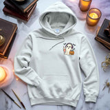 Little Ghost Iced Coffee Hoodie – Cute Halloween Ghost Hoodie-Hoodie-Gentleman.Clothing