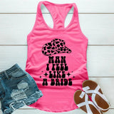 🍾 Man I Feel Like a Bride Bachelorette Party Tank Top 💍-Tank Top-Gentleman.Clothing