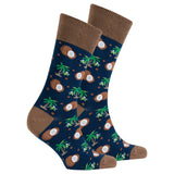 Men's Coconut Socks-Socks-Gentleman.Clothing